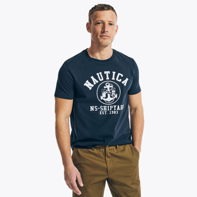Camiseta nautica grafica NS-83