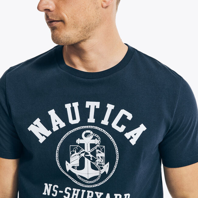 Camiseta nautica grafica NS-83