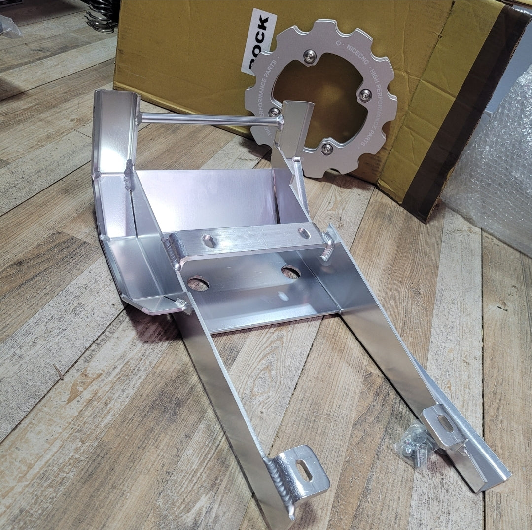Placa protectora del basculante Motosport Rock