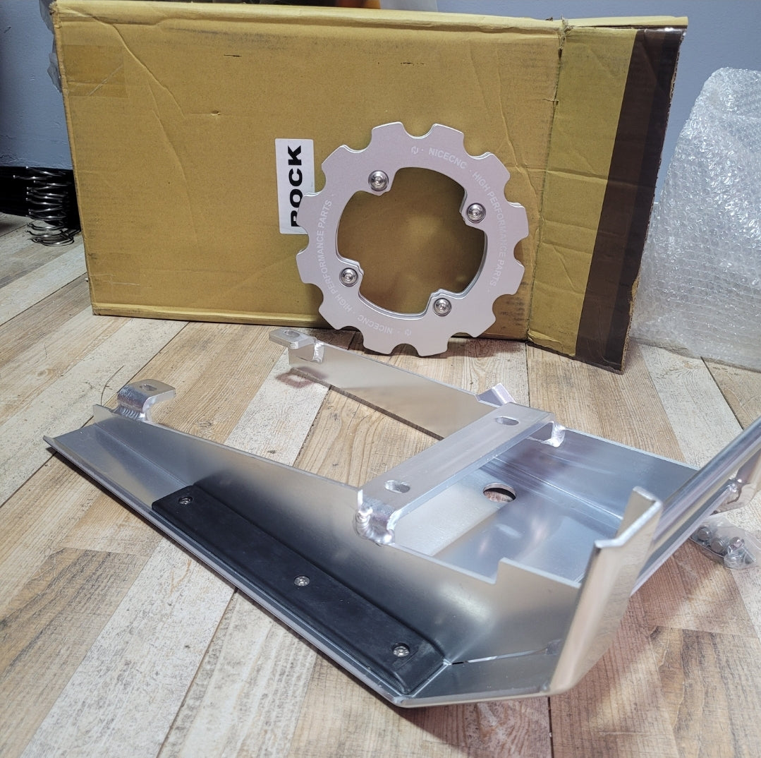 Placa protectora del basculante Motosport Rock