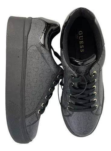 Zapatillas bajas mujer con logo guess