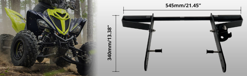 Parachoques trasero Yamaha 700r 2006 - 2023 accesorios
ATV de aluminio y acero inoxidable