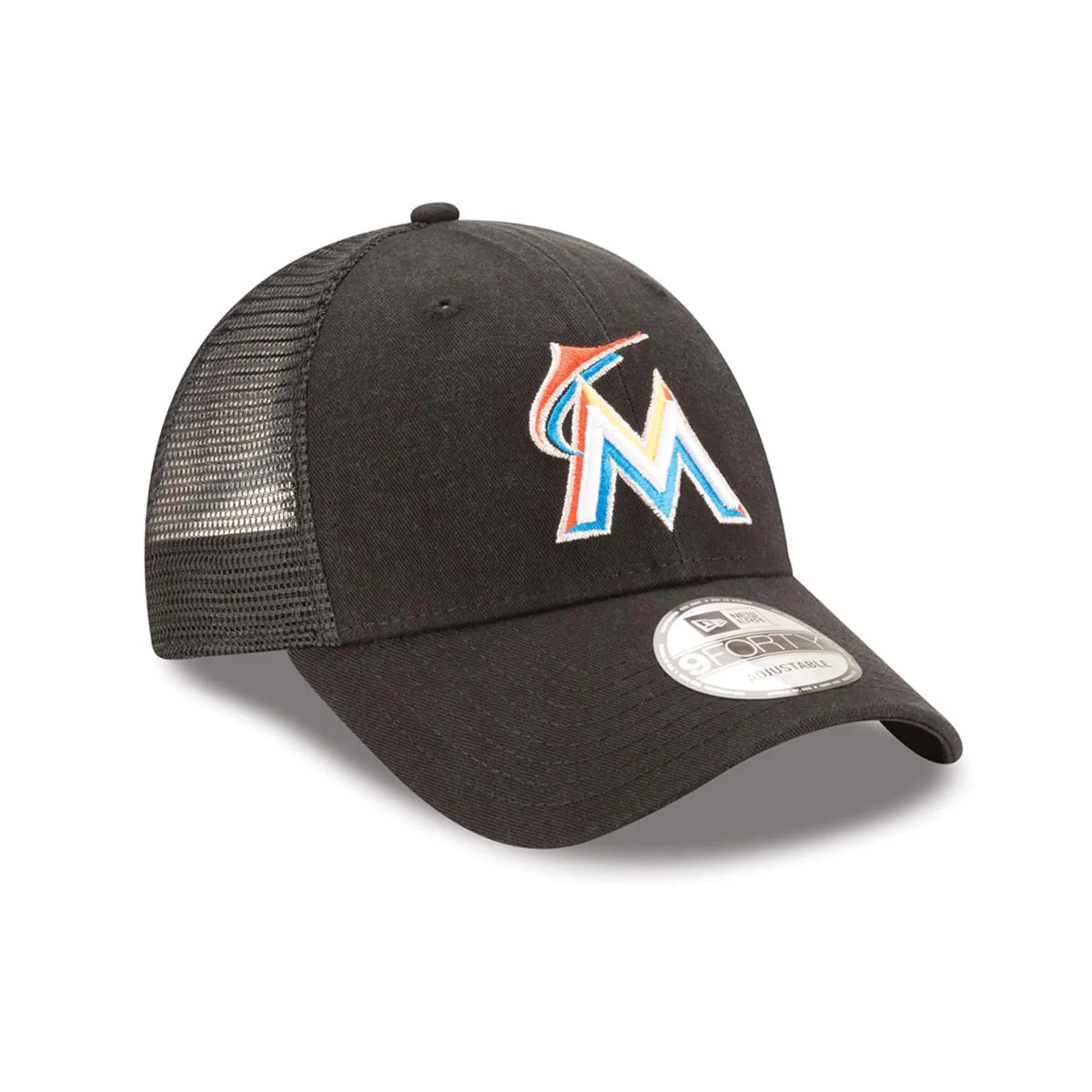 GORRA NEW ERA 940 MIAMI MARLINS TRUCK BLK