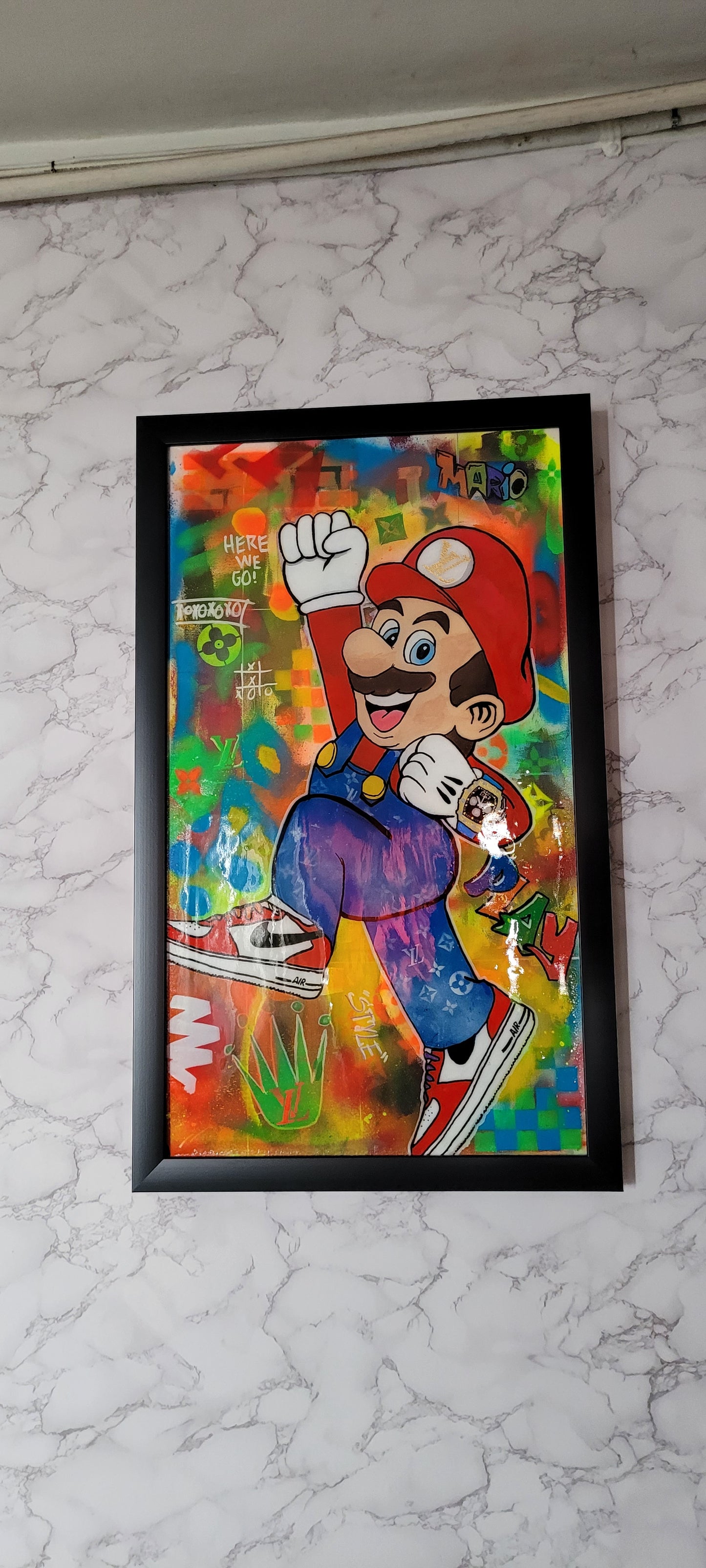 LIENZO MARIO BROS