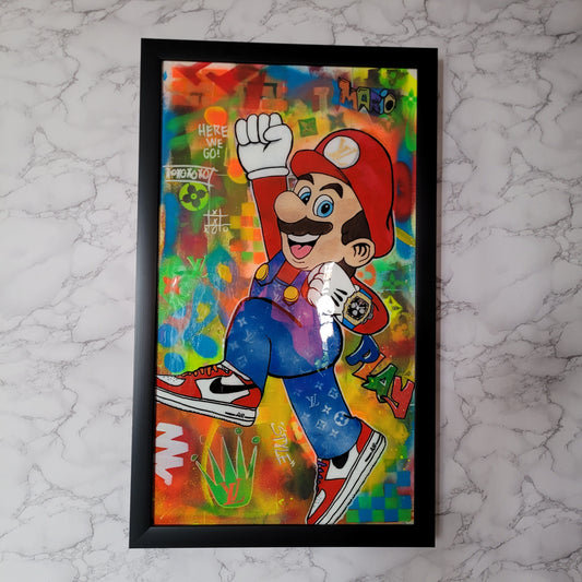 LIENZO MARIO BROS
