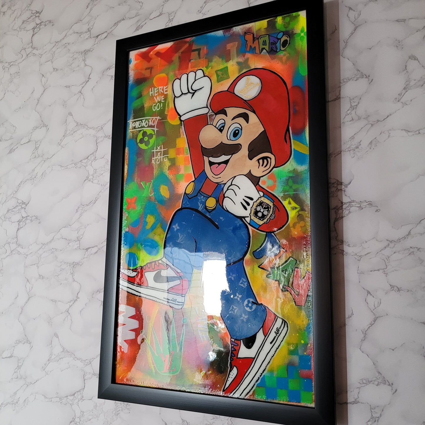 LIENZO MARIO BROS