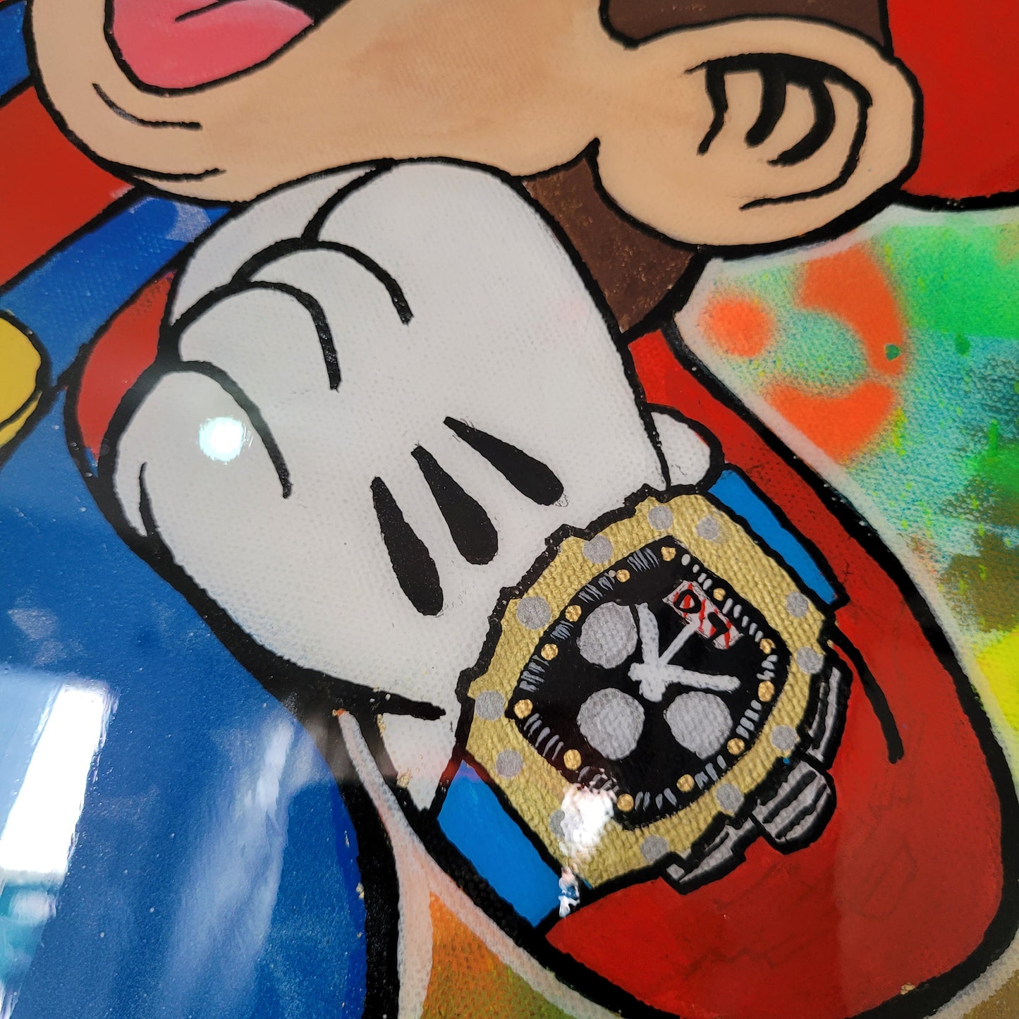 LIENZO MARIO BROS