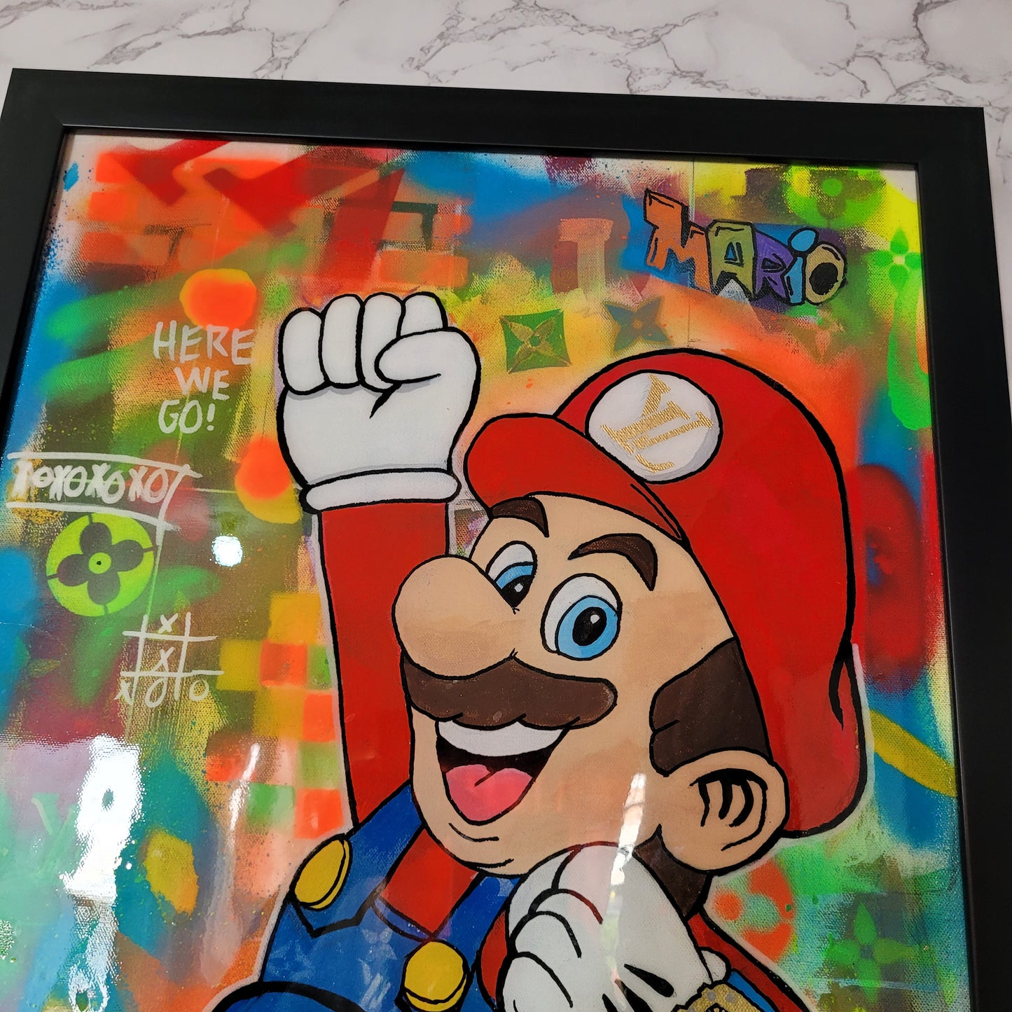 LIENZO MARIO BROS