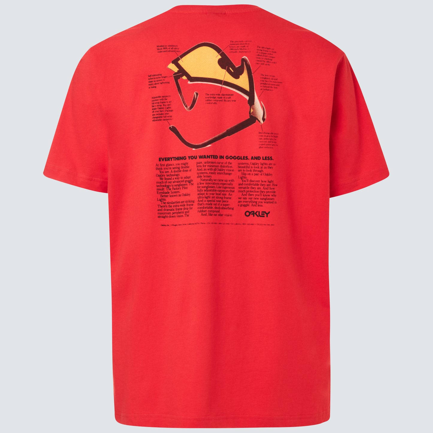 Camiseta oakley heritage eyeshade tee