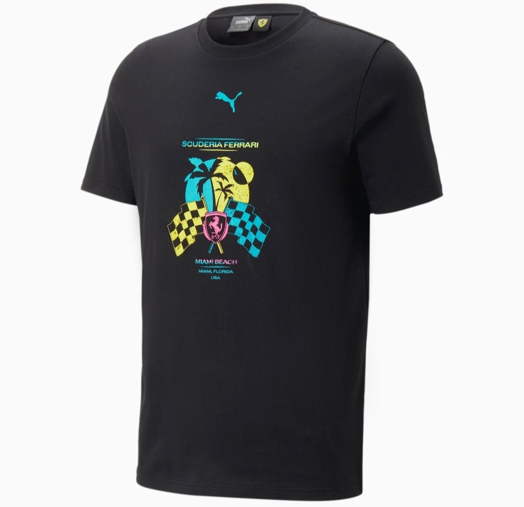 Camiseta Scuderia Ferrari Miami Race
