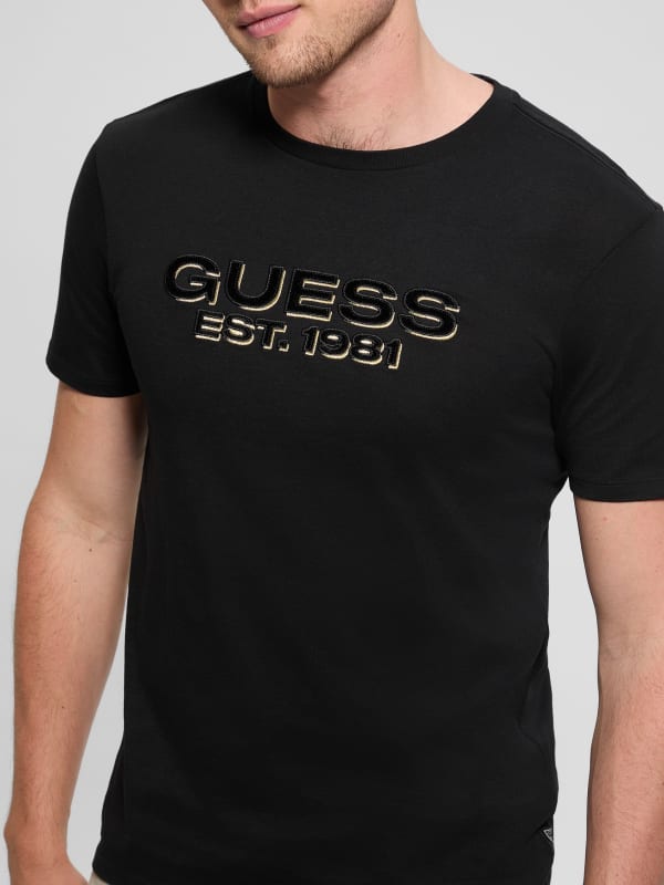Camiseta Guess Eco Velvet Signature