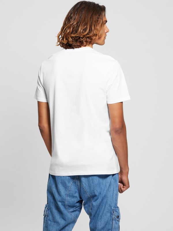 Camiseta Guess Eco Iridescent Signature