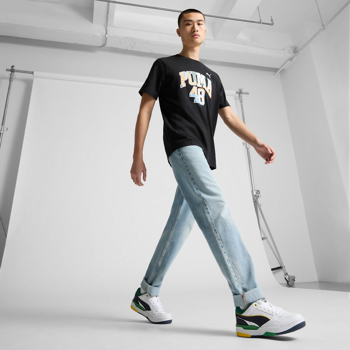Camiseta Puma GRAPHICS Varsity