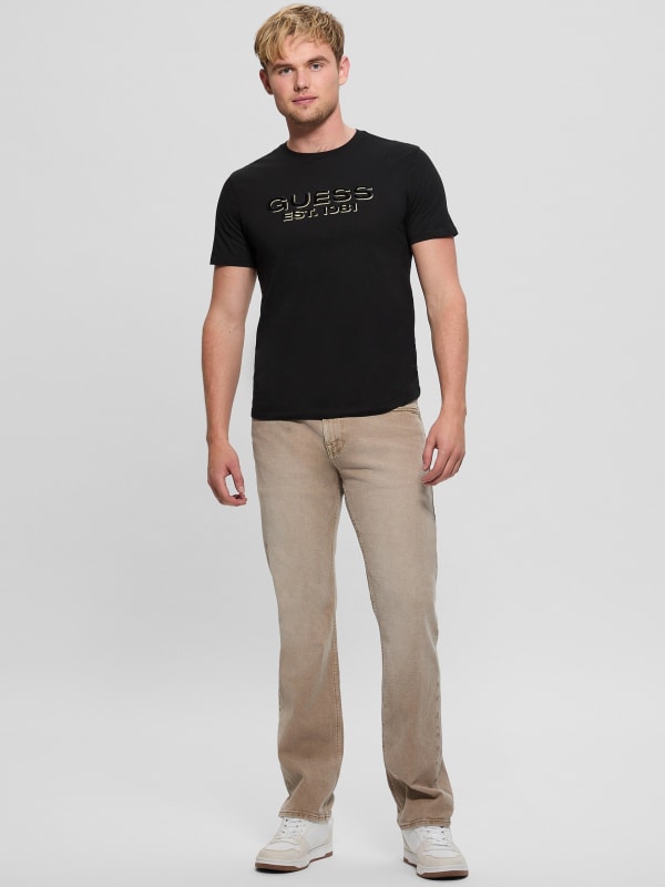 Camiseta Guess Eco Velvet Signature