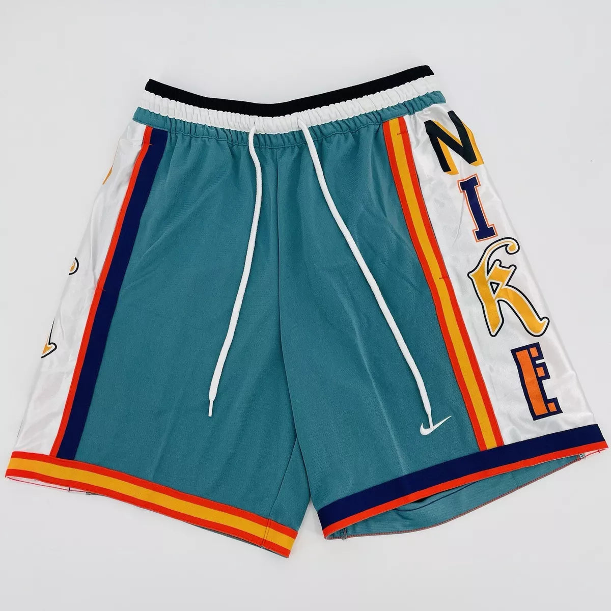Pantalones Cortos Nike Para Hombre Pequeños Verde Azuelo DX0255-379 Dri-fit ADN Baloncesto