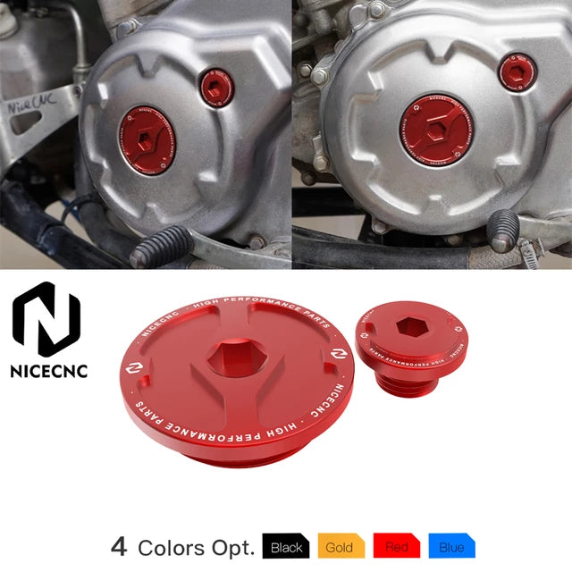 Tapones tapa motor raptor 700