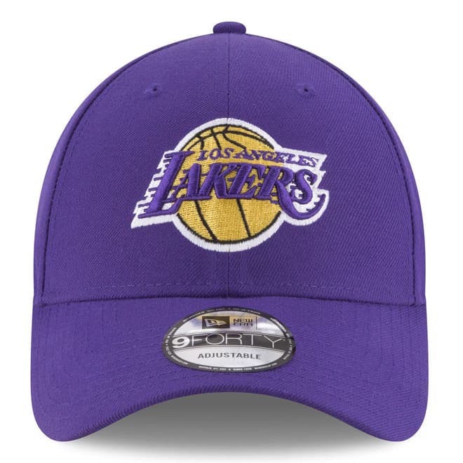 Gorra New Era The League 9FORTY LA Lakers lila amarillo